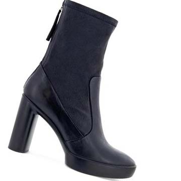 Ecco Shape Sculpted Motion 75 Stretchy Mid-cut Ankle Støvler Dame Svarte | NO 38QMA